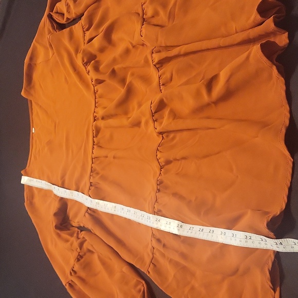 Long Sleeve Peasant Dress - Picture 3 of 6